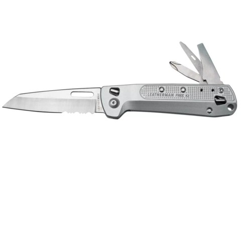 Ніж-мультитул Leatherman Free K2x Silver