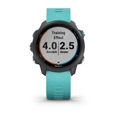Смарт-годинник Garmin Forerunner 245 Music з бірюзовим ремінцем