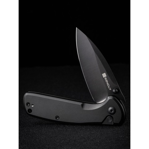Ніж складаний кишеньковий Sencut ArcBlast, (7.6 см) 9Cr18MoV / Aluminum чорний