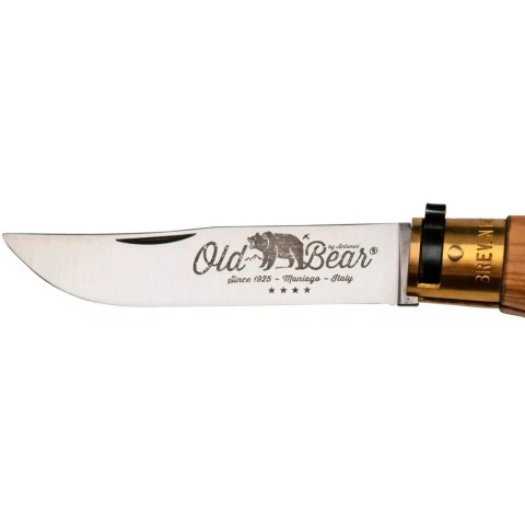 Ніж Old Bear Classic XL, 420 steel, Olive wood