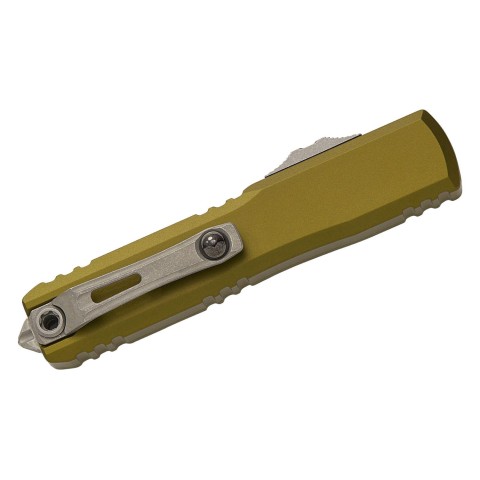 Ніж Microtech Ultratech Gen IV OTF полусеррейтор S/E Apoc OD Green