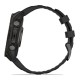 Спортивний годинник Garmin Fenix 8 Amoled 47мм Sapphire Carbon Gray Titanium з сірим силіконовим ремінцем 010-02904-21