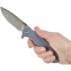 Нож CJRB Taiga G10 Gray-blue