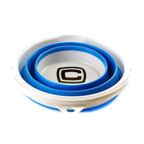 Відро складане силіконове СИЛА 5 л blue