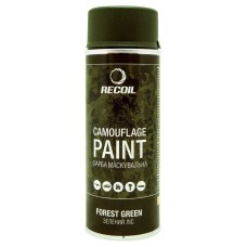 Краска RecOil маскировочная аэрозольная - Зеленый лес 400 мл