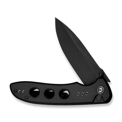 Ніж складаний туристичний Civivi Hyperpulse, (8.9 см) 14C28N / Aluminum чорний