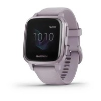 Смарт-часы Garmin Venu Sq фиолетовые с безелем металлик