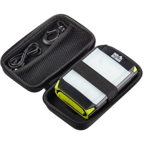 Фонарь кемпинговый SKIF Outdoor Light Shield ц:black/green