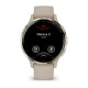 Смарт-часы Garmin Venu 3s французский серый с золотистым стальным безелем и силиконовым ремешком