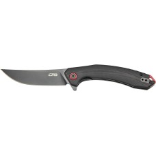 Нож CJRB Gobi Black Blade, AR-RPM9 Steel, ц:black