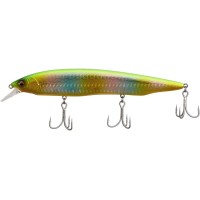 Воблер Megabass Kanata Ayu SW F 160mm 30.0g GG Gold Lime Rainbow