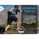 Шкарпетки водонепроникні  Dexshell Running, p-p S, з блакитними смугами
