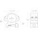 Кольца Hawke Match Mounts. d - 25.4 мм. Low. Weaver/Picatinny