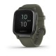 Смарт-годинник Garmin Venu Sq Music Edition темно-зелений із сірим безелем