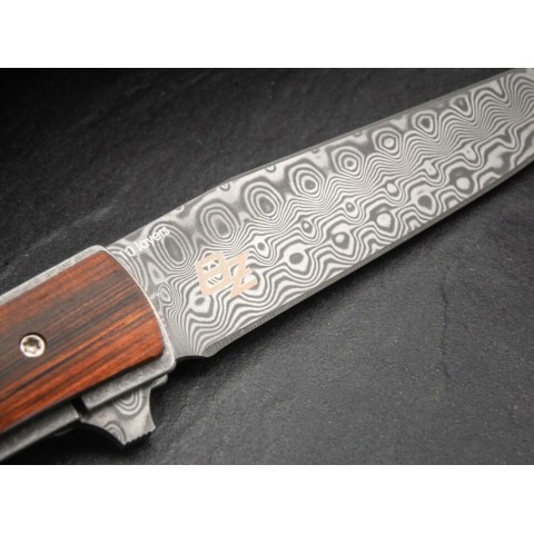 Ніж Boker Plus Urban Trapper Damascus, cocobolo
