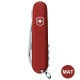 Ніж Victorinox Spartan Mat 91мм,12функ,черв.мат,штоп