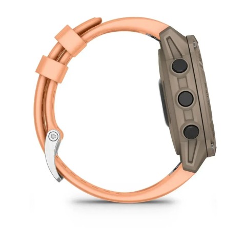 Смарт-годинник Garmin Descent G2 кольору палома з ремінцем кольору рожева мушля