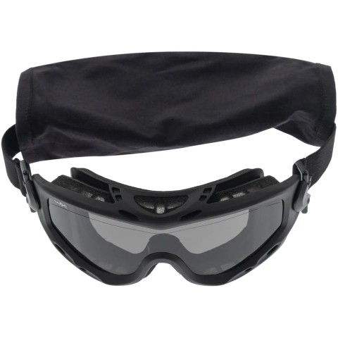 Маска-очки баллистическая Wiley X Spear. 3 линзы (Grey/Clear/Light Rust) Black