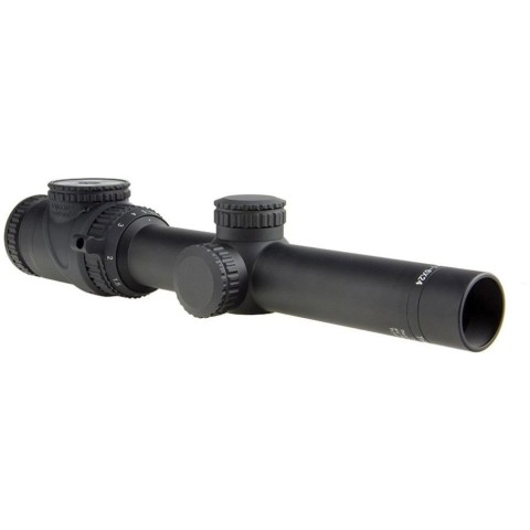 Приціл оптичний Trijicon AccuPoint 1-6x24 BAC Red Triangle Tritium / Fiber Optics