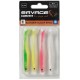 Силикон Savage Gear Slender Scoop Shad 150mm 17.0g Dark Water Mix (4 шт/уп)