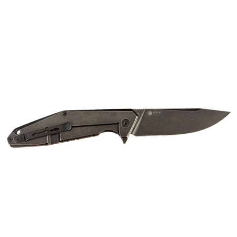 Ніж складаний туристичний Ruike D191-W, (9.2 см) 8Cr13Mov / G10 + steel 420 коричневий