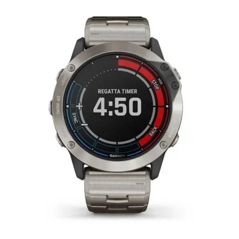Смарт-годинник Garmin quatix 6x Solar Titanium