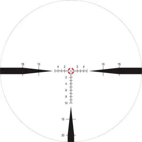Прицел оптический Nightforce NX8 1-8x24, F1, FC-Mil, 0.2Mil, (Illuminated)