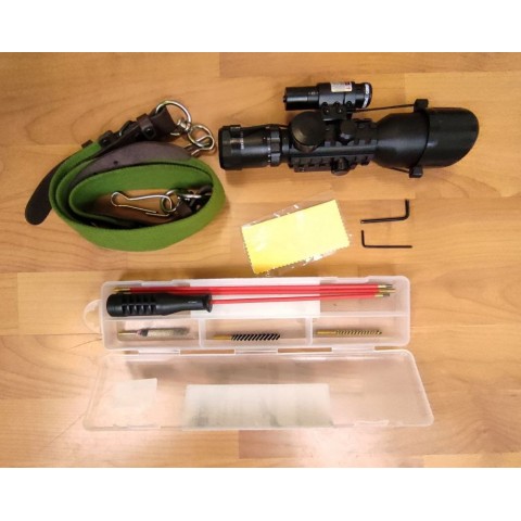 Гвинтівка пневматична Webley Spector D-Ram з оптичним прицілом бу