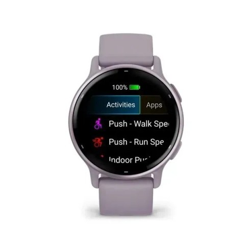 Смарт-годинник Garmin vivoactive 5 орхідеєвий із безелем металік