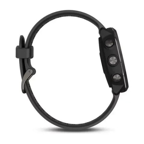Смарт-часы Garmin Forerunner 645 Music серые с черным ремешком