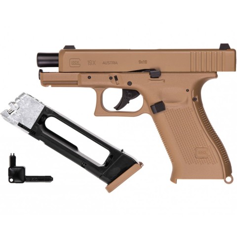 Пневматический пистолет Umarex Glock 19X Blowback (5.8367)