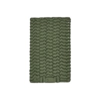 Матрац туристичний надувний двомісний Naturehike CNK2550WS019, 200х125х6.5 см, зелений із вбудованою помпою для надування