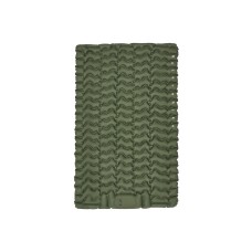 Матрац туристичний надувний двомісний Naturehike CNK2550WS019, 200х125х6.5 см, зелений із вбудованою помпою для надування