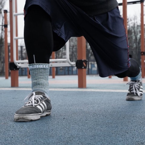 Шкарпетки водонепроникні Dexshell Terrian Walking Ankle, p-p S, зелені