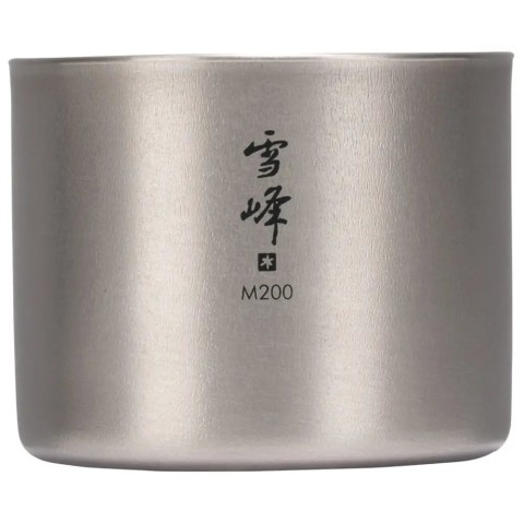 Кружка Snow Peak TW-128 Ti-Double M200 Stacking Mug 200ml