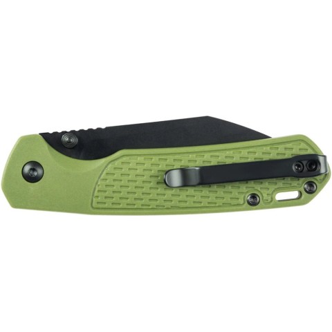 Ніж CJRB Pyrite-Light Black Blade, AR-RPM9, FRN green