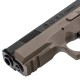 Пистолет страйкбольный ASG CZ 75D Compact FDE Spring кал. 6 мм