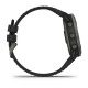 Смарт-годинник Garmin fenix 6X Sapphire Edition сірий DLC з чорним ремінцем