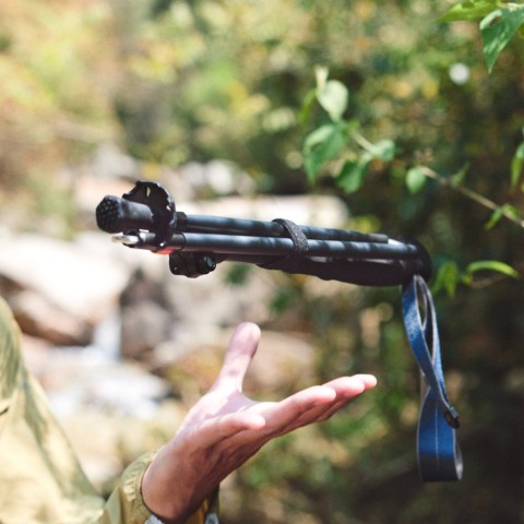 Трекінгова палиця Naturehike CNK2450DS013, 103-120 см, фіолетовий