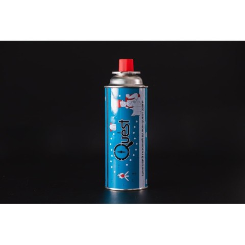 Газовий балон цанговий бутановий Quest, 220гр