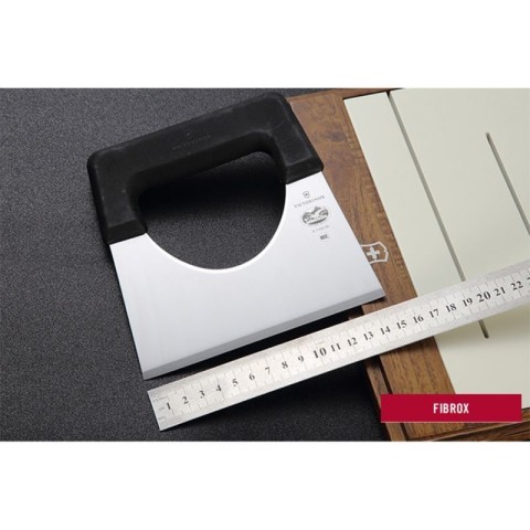 Кухонний ніж Victorinox Fibrox Cheese 15x9см для сиру з чорн. ручкою