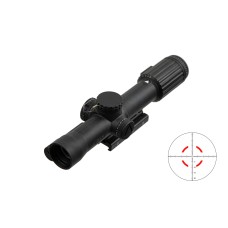 Приціл оптичний TRIJICON VCOG 1-8x28 illum. Red MRAD Crosshair