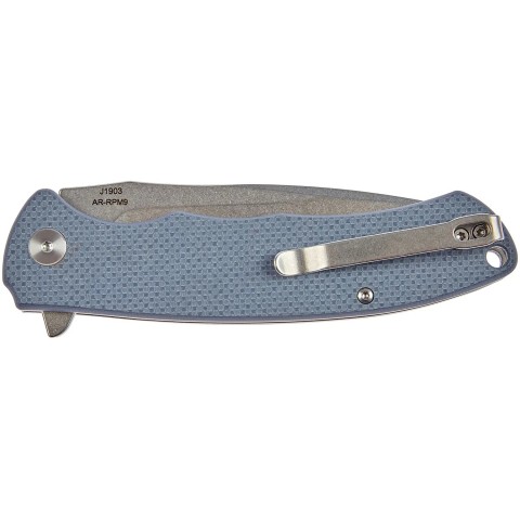 Нож CJRB Taiga G10 Gray-blue
