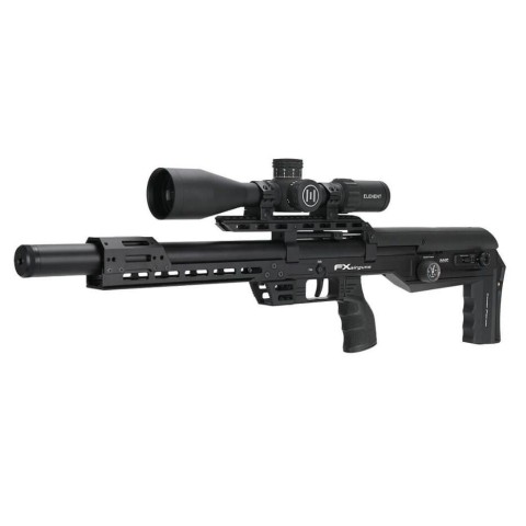 Пневматична редукторна гвинтівка FX Airgun Leopard Black STD Tube .177 кал