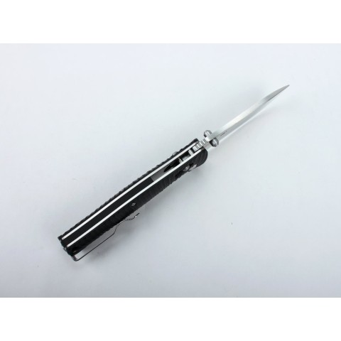 Ніж складаний туристичний Ganzo G720 (9 см) 440C / G10 зелений