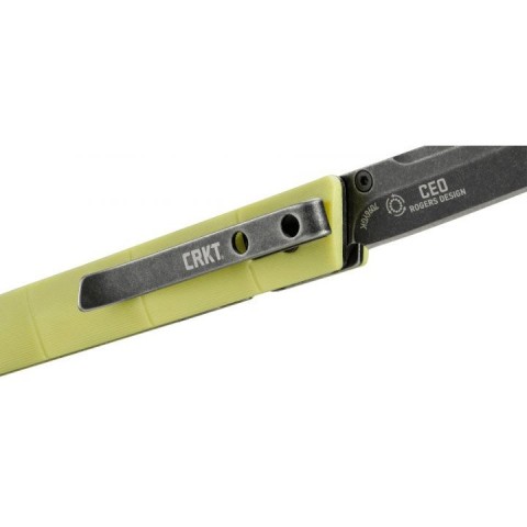 Ніж CRKT CEO, шпеньок, bamboo (7096YGK)