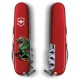 Ніж Victorinox Spartan Zodiac 91мм,12функ,черв ,Зелений дракон на дереві
