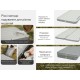 Матрац туристичний надувний одномісний Naturehike CNK2450WS034, 198х68х9.5 см, коричневий, для кемпінгу із мішком для надування