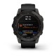 Смарт-годинник Garmin fenix 7 Sapphire Solar карбоново-сірий титановий DLC з чорним ремінцем