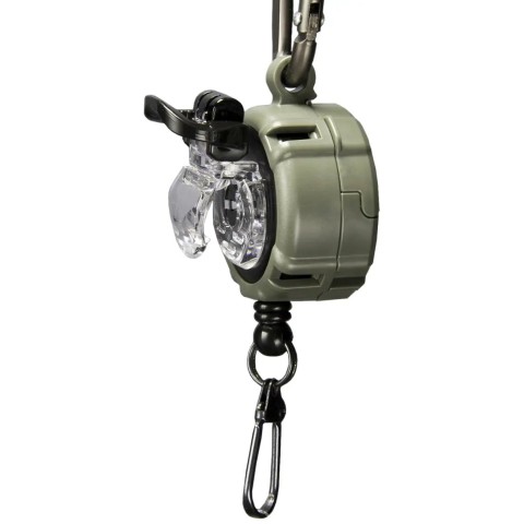 Ретривер DaiichiSeiko Clip On Reel + Micro Case ц:foliage green